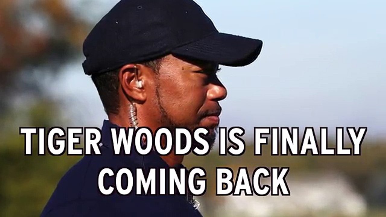 Tiger Woods Officially Will Be Back Next Week(360p)