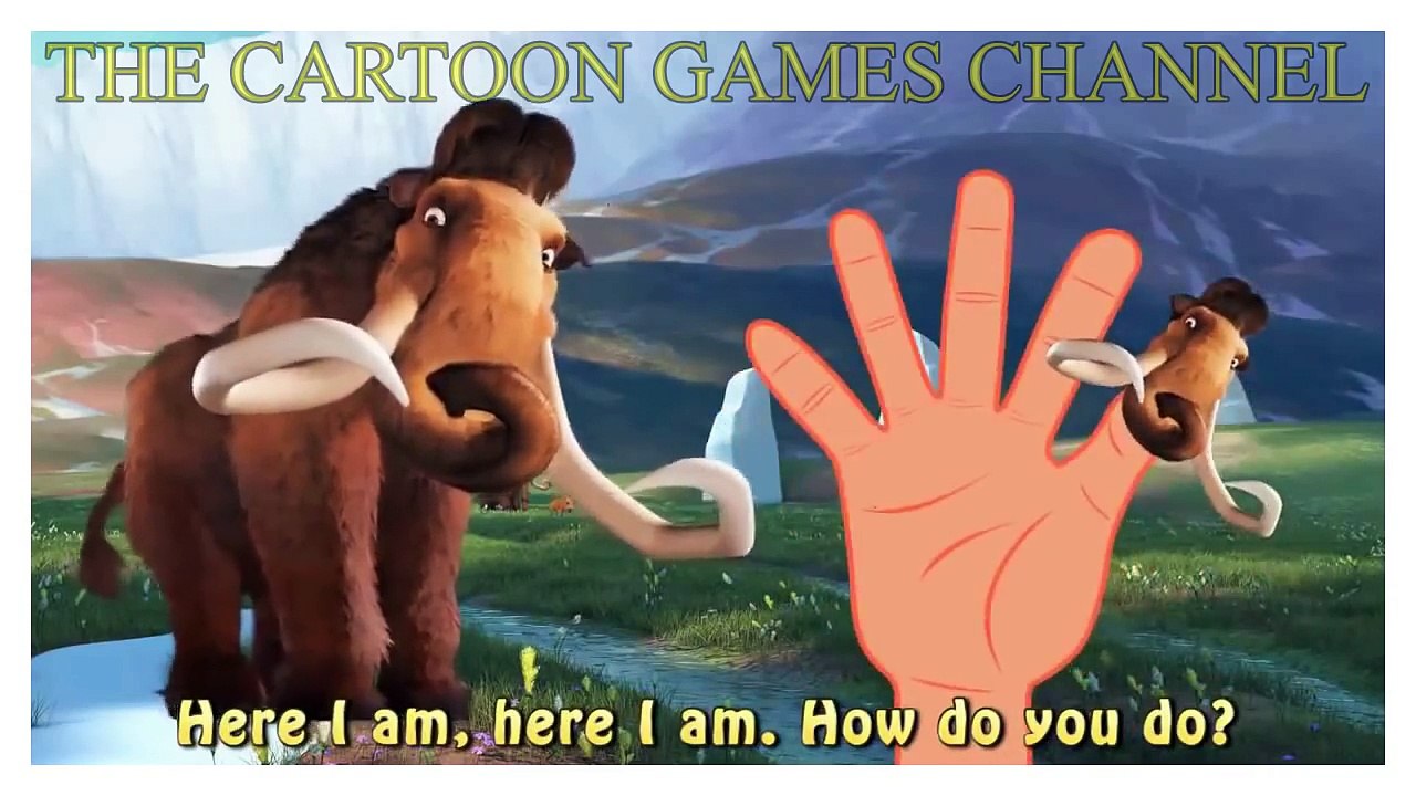 Finger Family Finger Family Ice age Cartoon Nursery Rhyme Dinosaur Animation Rhymes Collections