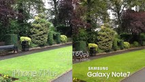 iPhone 7 Plus vs Samsung Galaxy Note 7 Camera Test Comparison