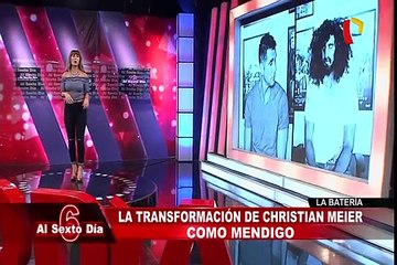La transformación de Christian Meier como mendigo
