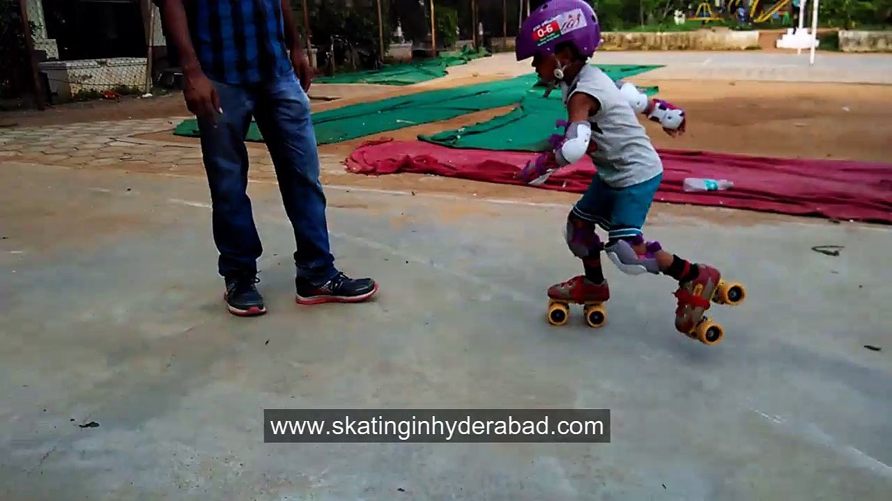 Skaters Practice Session in Skating Class