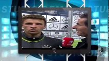 Deutschland vs Tschechien 3-0 Thomas Müller nach dem Spiel Interview