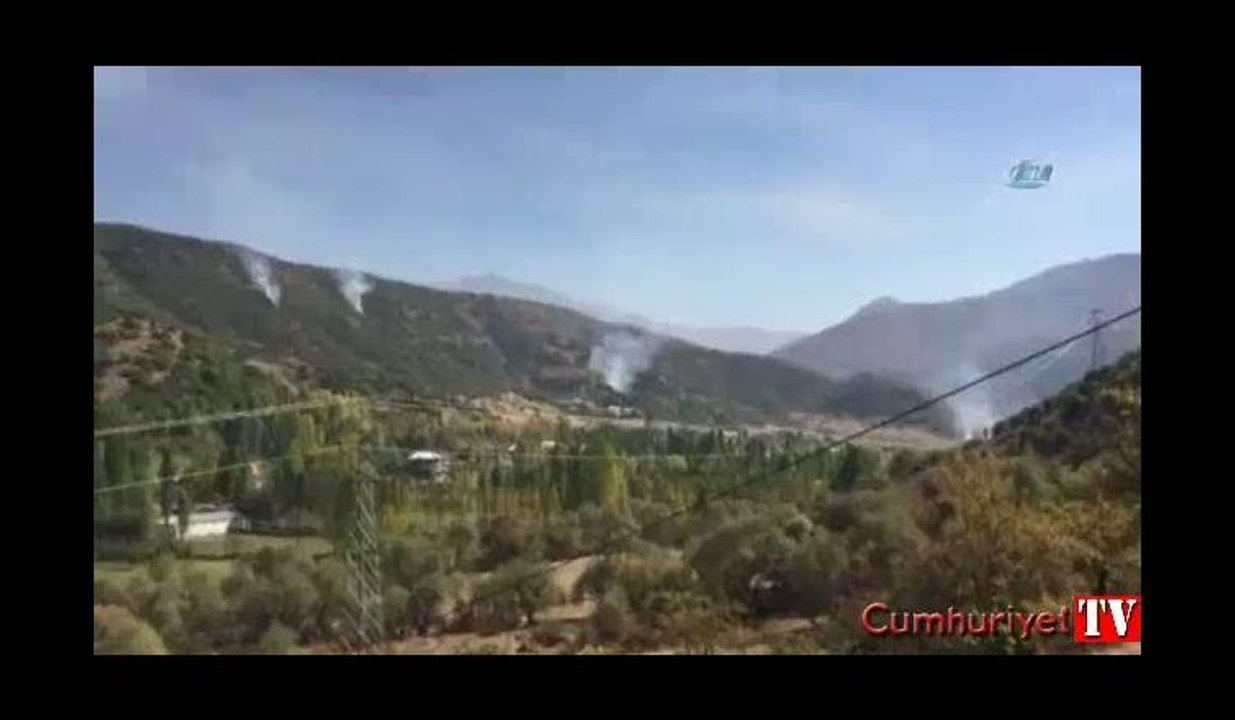 Bombalı saldırının yaşandığı Şemdinli'den görüntüler: 8 şehit, 5 yaralı