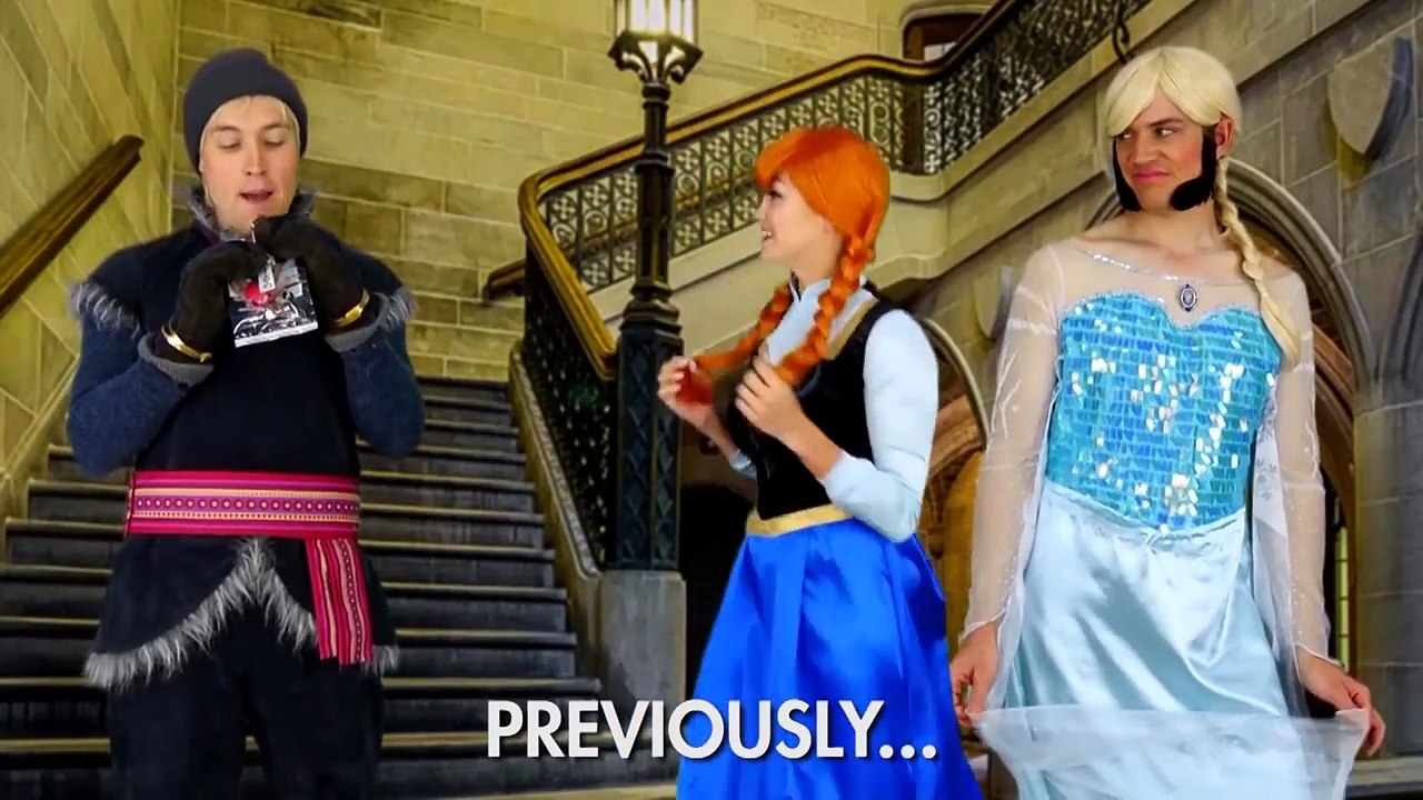 Spiderman Saves Frozen Elsa after Hans Takes Elsas Place In Real Life ...