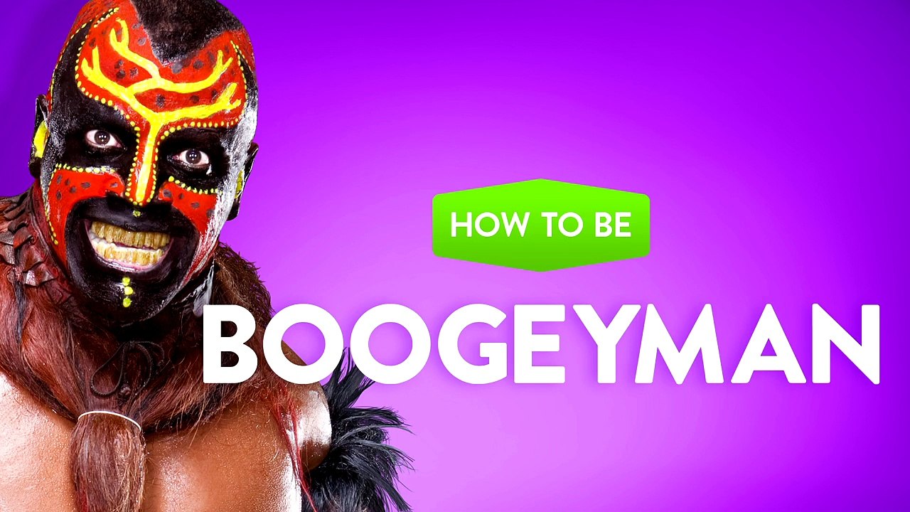 Xavier Woods transforms into Boogeyman: WWE Halloween Makeup Tutorial