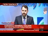 Bakan Albayrak'tan Şemdinli'deki bombalı saldırıya ilişkin açıklama