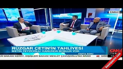 Metin Feyzioğlu'ndan Rüzgar Çetin yorumu İzle