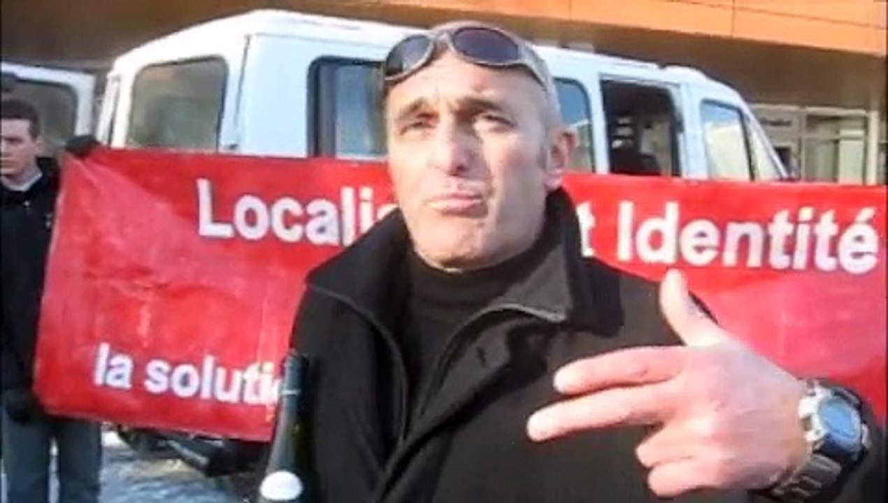 Vincent Lecaillon Vidéo Localisme et identité à Annecy Bloc Identitaire