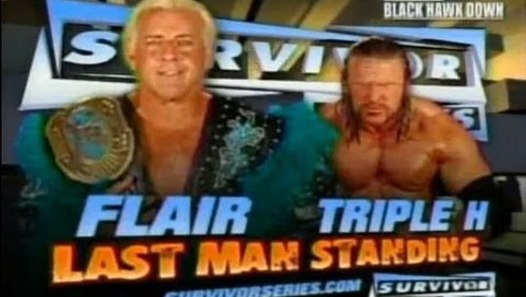 WWE Survivor Series 2005  Ric Flair vs Triple H – Видео Dailymotion