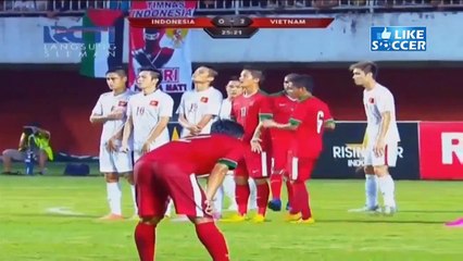 Indonesia vs Vietnam 2-2  Goals HD Highlights Friendlies 2016
