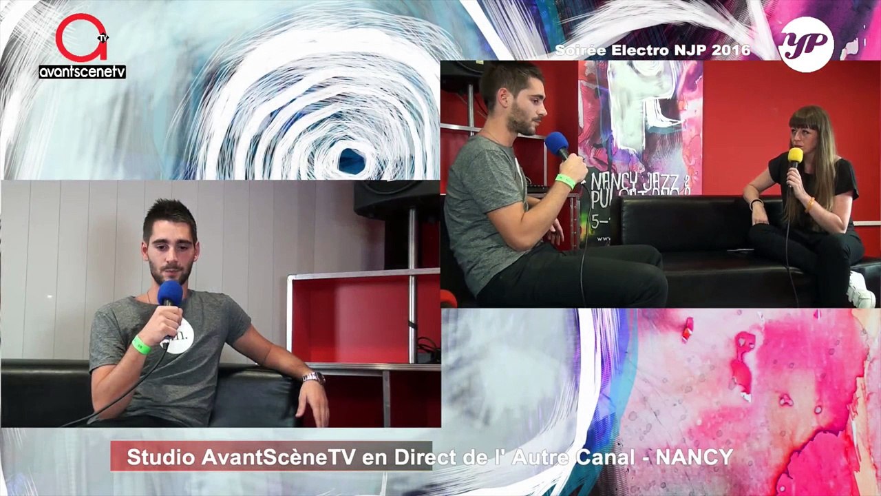 WORAKLS sur notre plateau TV - Soirée Electro NJP2016