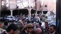 Yemeni condemn Saudi masscre in Mass.