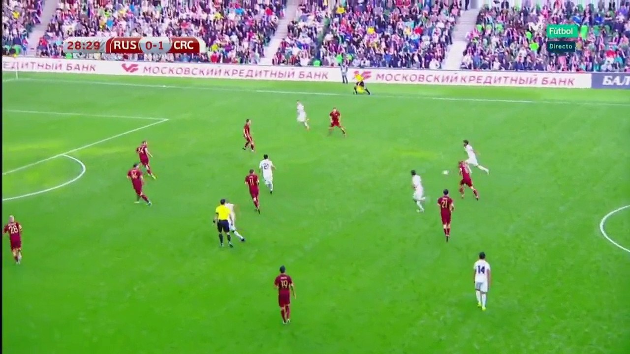 Bryan Ruiz Goal HD - Russia 0-2 Costa Rica 09.10.2016 HD