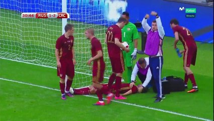 Aleksandr Samedov Goal HD - Russia 1-2 Costa Rica 09.10.2016 HD