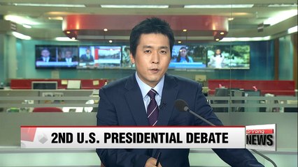 Download Video: Trump rules out quitting over crude remarks; 2nd debate set for Sunday