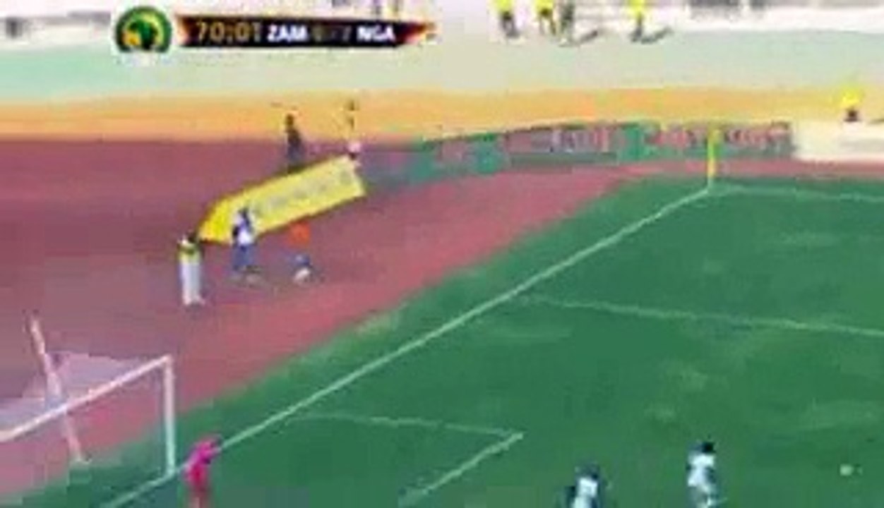 Zambia 1 - 2 Nigeria 2-1  Mbesuma Goal  World Cup 2018 HD 09-10-2016