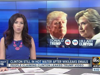 Donald Trump, Hillary Clinton preparing for debate with each facing controversial leaks over the weekend