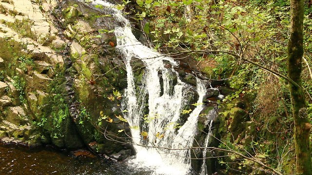 Cascades du SAUT du BOUCHOT - les VOSGES - Balades en France - Guy Peinturier