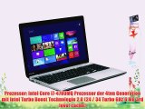 Toshiba Satellite P50t-A-129 396 cm (156 Zoll) Notebook (Intel Core i7-4700MQ 24GHz 16GB RAM