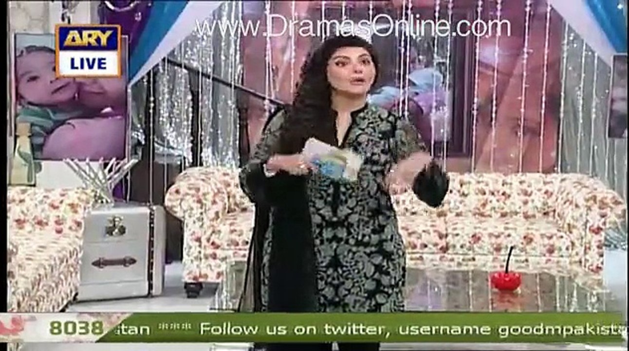 Actress Sharing Her Problems During Pregnancy in a Live Show