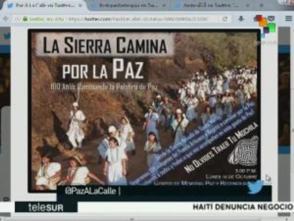 Colombia: indígenas se movilizan para exigir paz