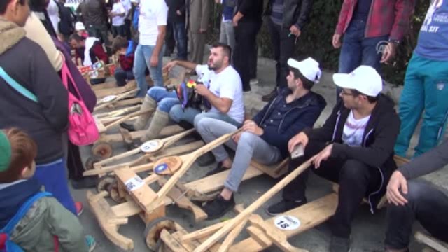 Sarıyer'de Formulaz Tahta Araba Şenliği