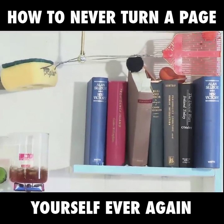 Tu n'auras plus jamais besoin de tourner la page de ton livre