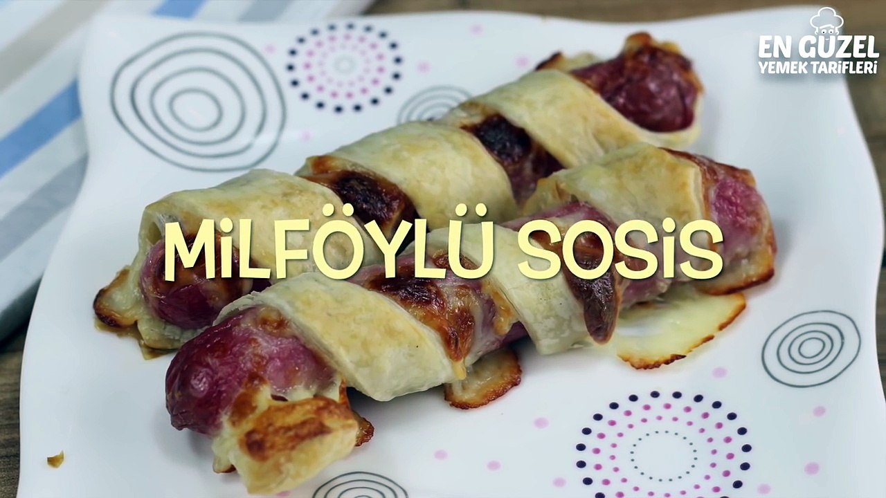 Sosisli Milföy Tarifi - En Güzel Yemek Tarifleri | En güzel Yemek Tarifleri