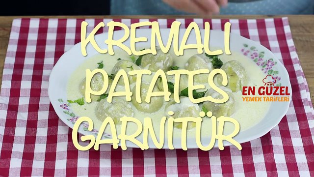 Kremalı Patates Garnitür Tarifi - En Güzel Yemek Tarifleri | En güzel Yemek Tarifleri