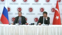 Ekonomi Bakanı Zeybekci, Rus Mevkidaşı ile Basın Toplantısı Düzenledi (2)