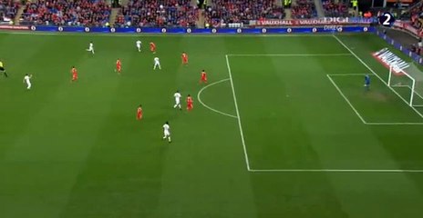Tornike Okriashvili Goal HD - Wales 1-1 Georgia 09-10-2016 HD
