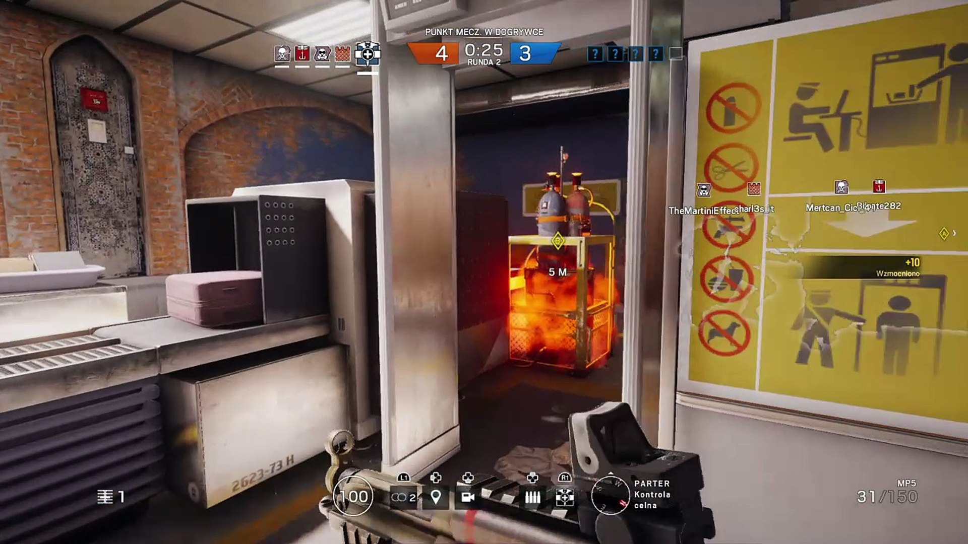 ⁣Rainbow Six Siege four kills
