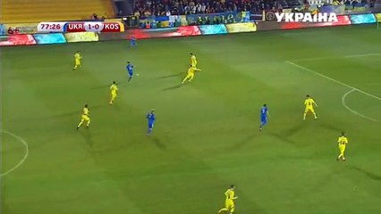 Ruslan Rotan Cancelled Goal Ukraine 2-0 Kosovo  09.10.2016 HD