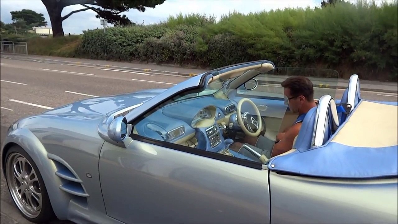 INSANE ONE-OFF Parradine Supercar on the road: Start-up, combos and acceleration