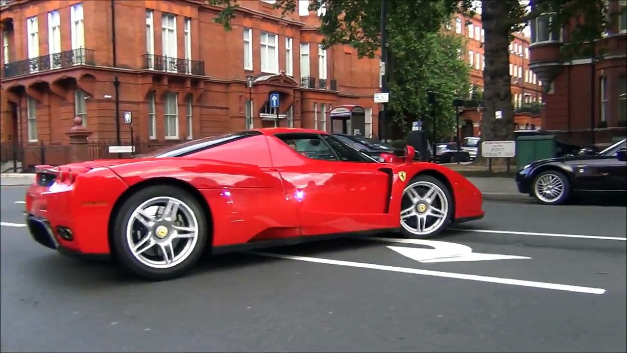 SUMMER SUPERCAR SPECIAL London 2013!! Part I: LOUD Ferrari ENZO, VEYRON GS+more!