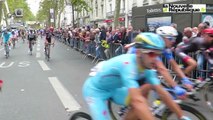 L'arrivée de Paris-Tours sur l'avenue de Grammont