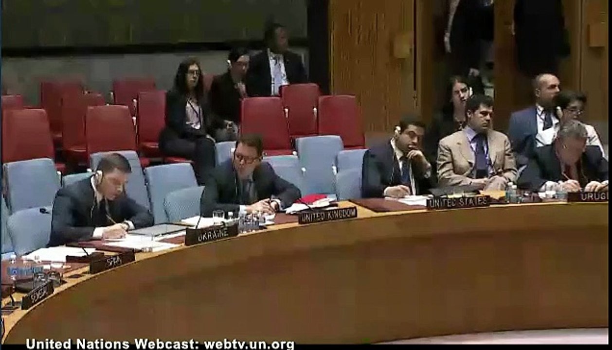 UNSC 08/10/2016 Syrie sur le projet de résolution de la France