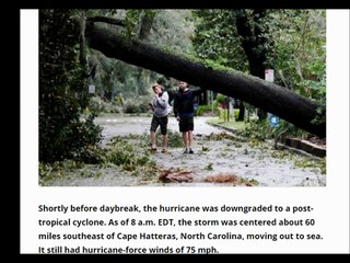 Matthew triggers severe flooding in NC