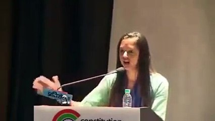 An Indian brave girl speech truly about Pakistan