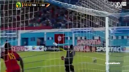 Tunisia vs Guinea 2-0    All Goals. CAF Qualification 09-10-2016