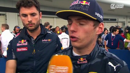 Max Verstappen Reactie Na GP Japan Race Ziggo Sport