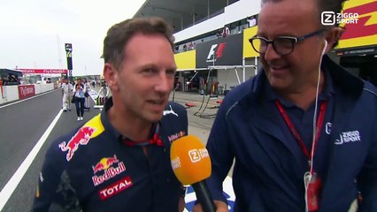 Reactie Christian Horner na GP Japan Race Ziggo Sport