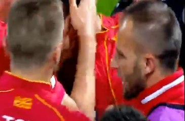 Macedonia 2 - 1 Italy Hasani goal  09-10-2016