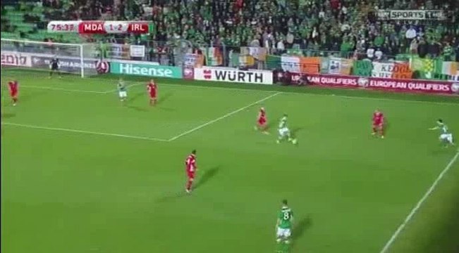 James McClean Goal - Moldova	1-3	Ireland 09.10.2016