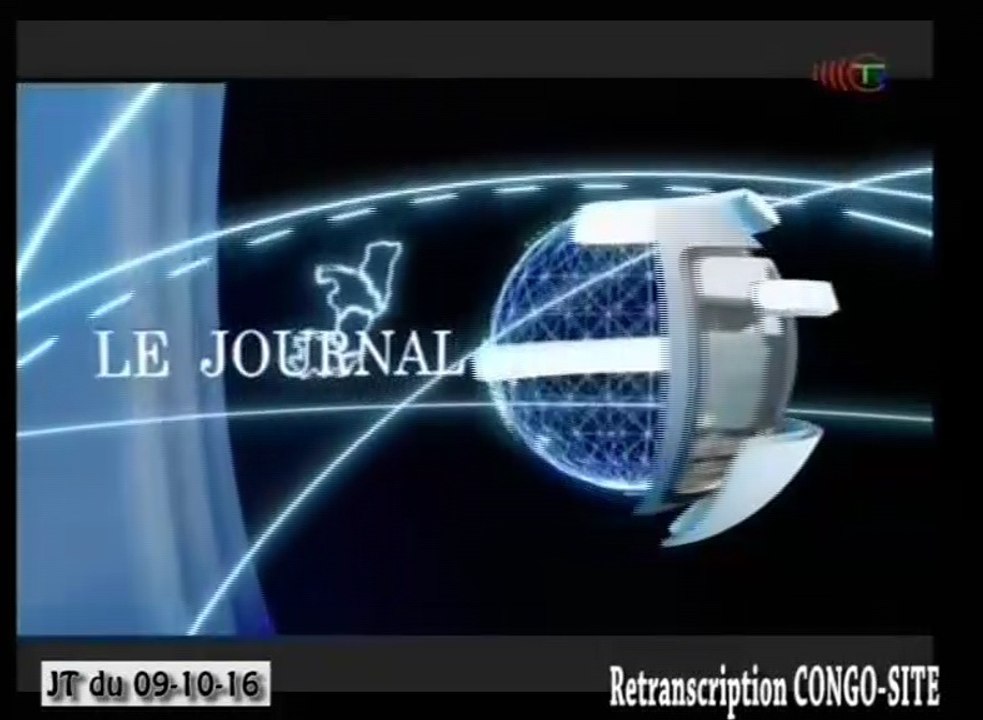 Journal de 20h TVCongo du Dimanche 09 septembre 2016 -By Congo-Site