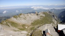 _DSC3791 Säntis dans les Alpes suisses à 2502m d'altitude, vue panoramique