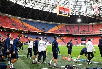 Derniers réglages à Amsterdam avant Pays-Bas - France