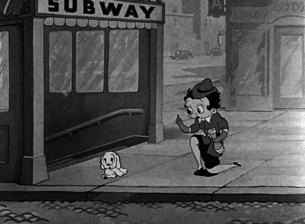 Betty Boop / Riding the Rails / 1939 / HQ Digitally Remastered