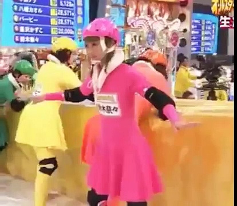 鈴木奈々 ヌルヌルぬるぬる開脚 ローション オールスター感謝祭