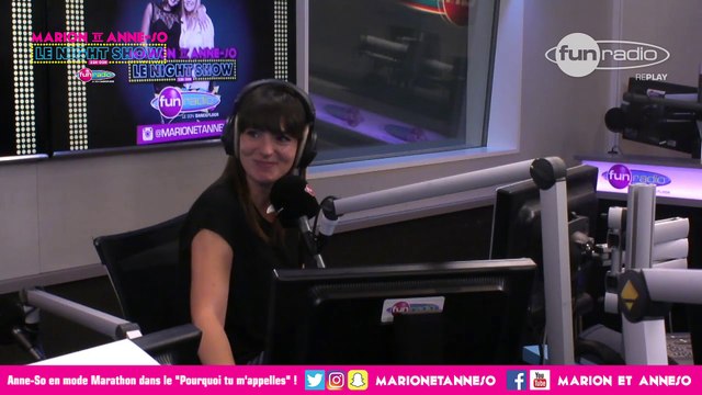 Anne-So en mode Marathon dans le Pourquoi tu m'appelles ! - Marion et Anne-So